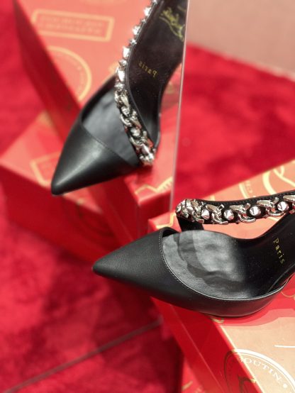 ChristianLouboutin chain fashion sandals high heels - Image 7
