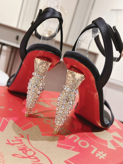 Christian Louboutin Queen Scepter Sandals High Heels - Image 6