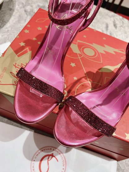 Christian Louboutin Queen Scepter Sandals High Heels - Image 6