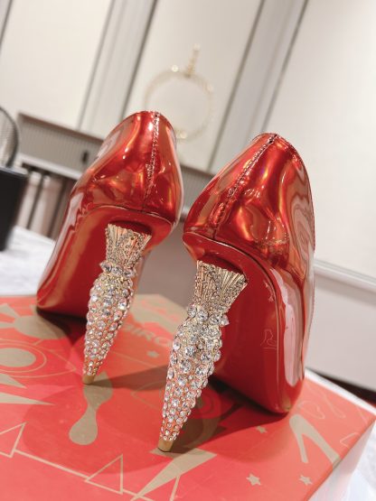 Christian Louboutin Queen Scepter Sandals High Heels - Image 7