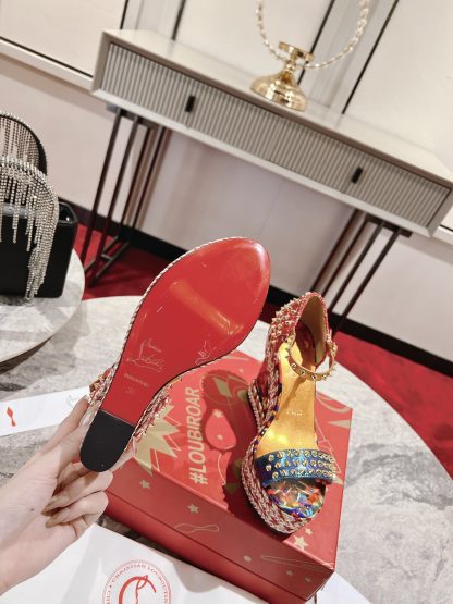 ChristianLouboutin wedge sandals - Image 7