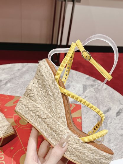 ChristianLouboutin wedge sandals - Image 7