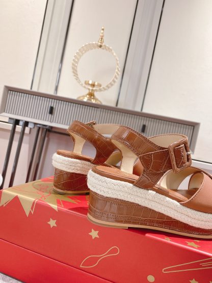 ChristianLouboutin wedge sandals - Image 7