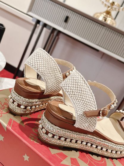 ChristianLouboutin wedge sandals - Image 7