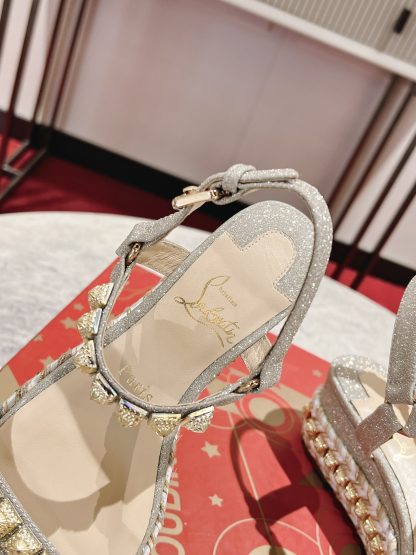 Christian Louboutin fashion wedge sandals - Image 7