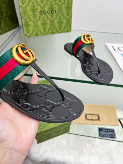 Gucci flat flip flops - Image 8