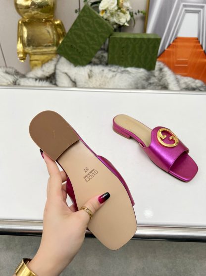 Gucci flat slippers - Image 5