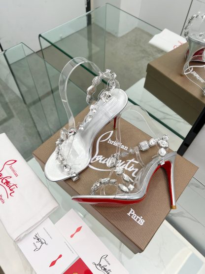 ChristianLouboutin new diamond sandals and high heels - Image 6
