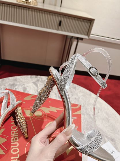 Christian Louboutin Queen's Scepter Sandals High Heels - Image 7