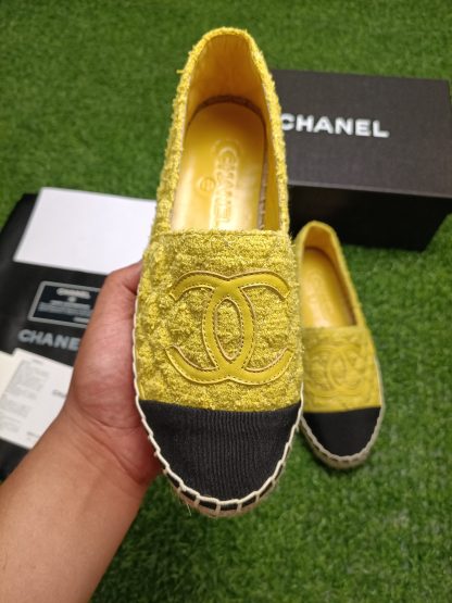 Chanel early spring sunshine yellow and black new fisherman shoes - Image 6