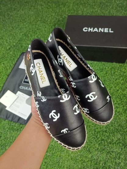 Chanel early spring sunshine black new fisherman shoes - Image 6