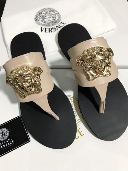 VERSACE thong sandals