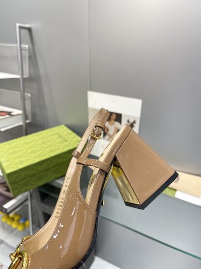 Gucci's new horsebit chunky heel shoes for early spring - Image 7