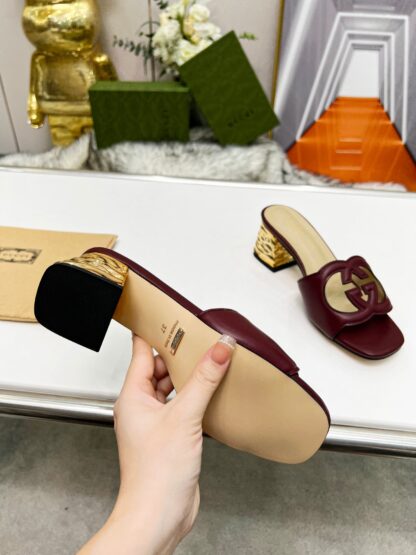 Gucci mid-heel slippers - Image 8