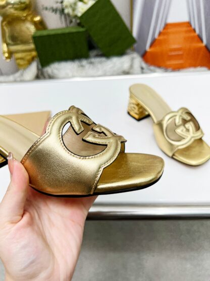 Gucci mid-heel slippers - Image 8