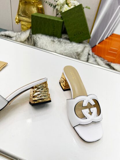 Gucci mid-heel slippers - Image 6