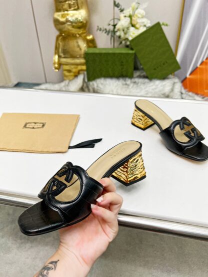 Gucci mid-heel slippers - Image 8