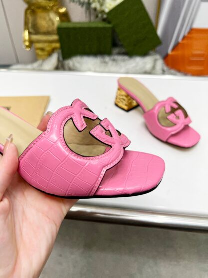 Gucci mid-heel slippers - Image 8