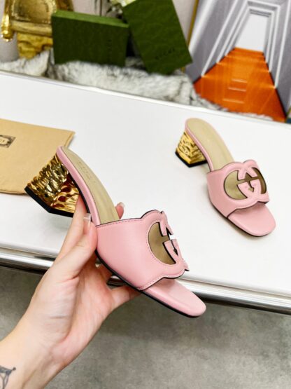 Gucci mid-heel slippers - Image 8