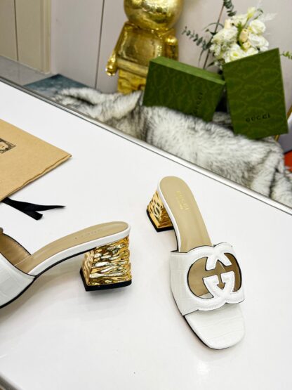 Gucci mid-heel slippers - Image 8