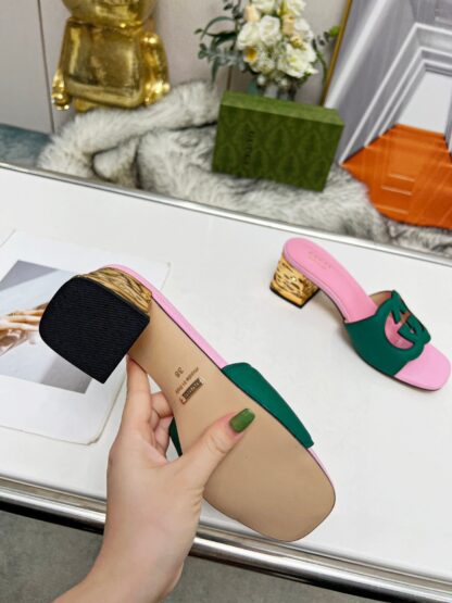 Gucci mid-heel slippers - Image 8