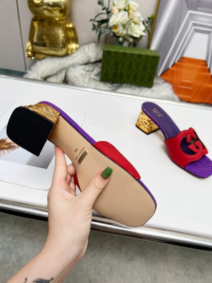 Gucci mid-heel slippers - Image 8