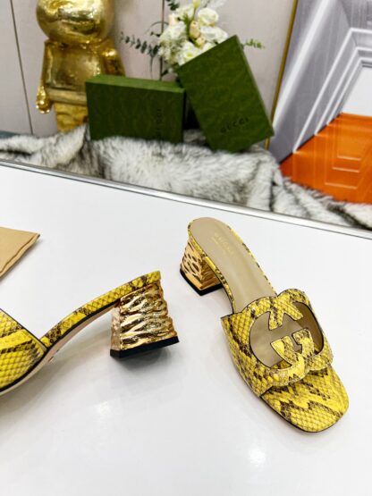 Gucci mid-heel slippers - Image 8