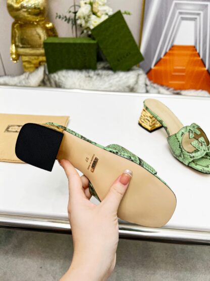 Gucci mid-heel slippers - Image 8