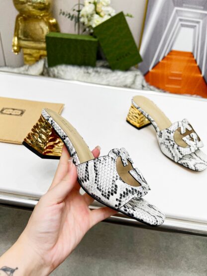 Gucci mid-heel slippers - Image 8