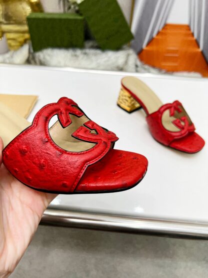 Gucci mid-heel slippers - Image 8