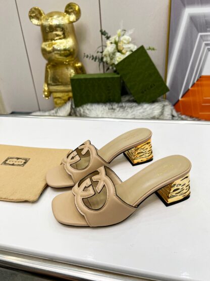 Gucci mid-heel slippers - Image 8