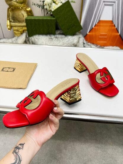 Gucci mid-heel slippers - Image 8