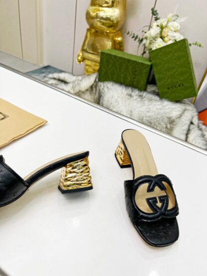 Gucci mid-heel slippers - Image 8