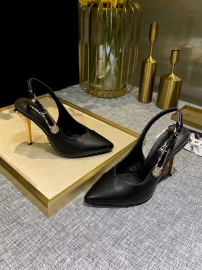 VERSACE SHOULDER HIGH HEEL SANDALS - Image 7