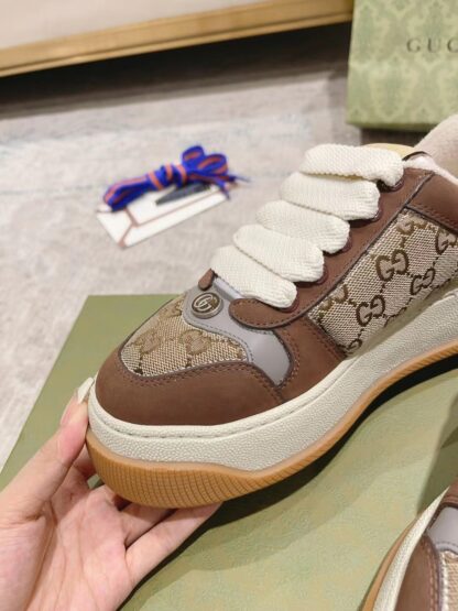 Gucci Chunky B series sneakers, couple style small fat thick-soled dirty shoes - Image 7