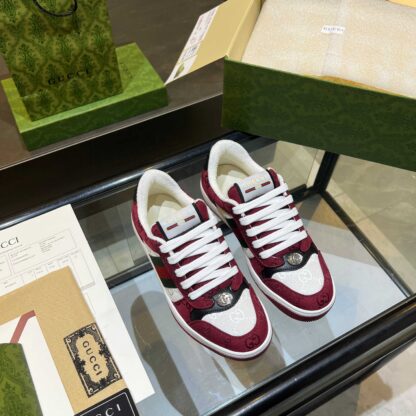 Gucci retro distressed elements, washed retro logo casual shoes on the tongue - Image 8