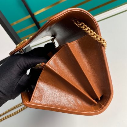 Gucci fashion chain bag with double G buckle handbag - Image 7