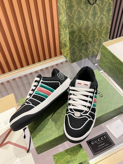 Gucci retro distressed elements, washed retro logo casual shoes on the tongue - Image 8