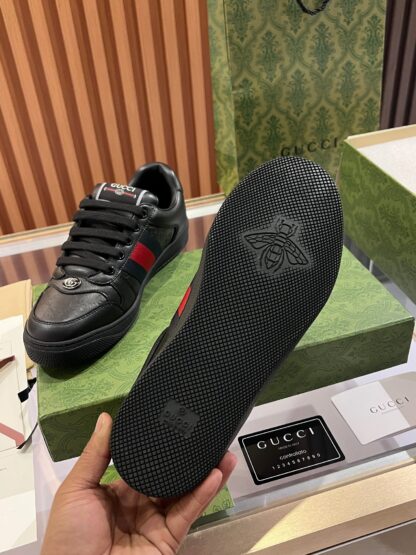 Gucci retro distressed elements, washed retro logo casual shoes on the tongue - Image 8