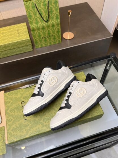 Gucci Early Spring Latest Hot 80 Couples Casual Retro Distressed White Shoes - Image 8