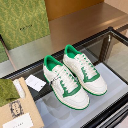 Gucci Early Spring Latest Hot 80 Couples Casual Retro Distressed White Shoes - Image 8