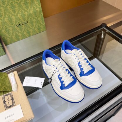 Gucci Early Spring Latest Hot 80 Couples Casual Retro Distressed White Shoes - Image 8