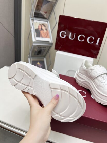 Gucci's latest hit white pine shoes - Image 7