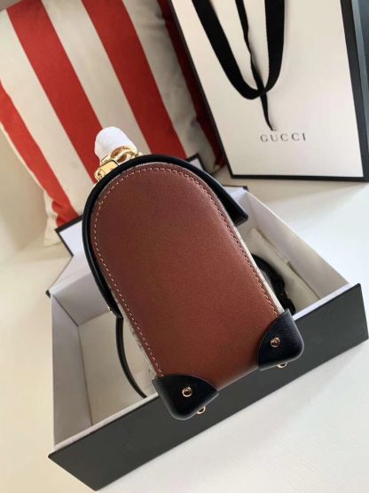 Gucci new Padlock series GG small bamboo silk print shoulder bag - Image 7