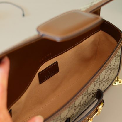 Gucci Horsebit 1955 saddle baguette bag - Image 7