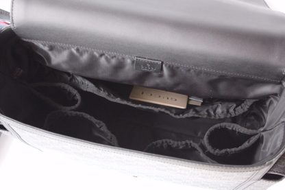 Gucci black and gray versatile shoulder bag - Image 7