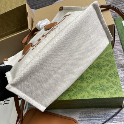 Gucci brown canvas bag - Image 7