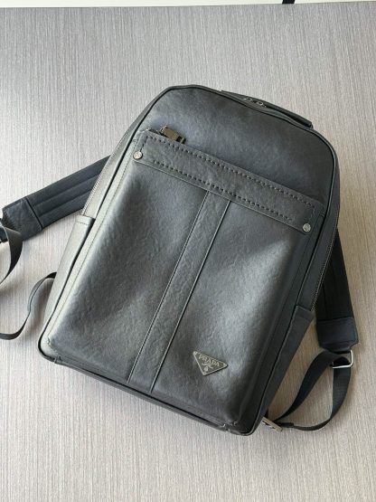 Prada Black Hand-held Backpack - Image 7