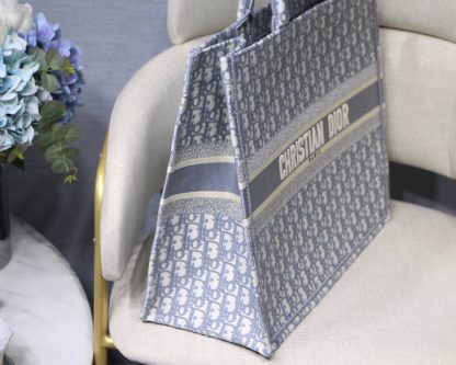 Dior New Stone Gray TOTE Tote Bag - Image 7