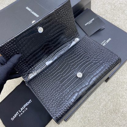 Ysl Kate crocodile shoulder bag - Image 7